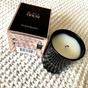 YSL Black Opium candle